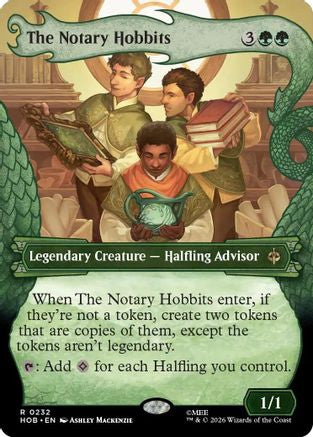 The Notary Hobbits (Showcase) (232) Foil - The Hobbit