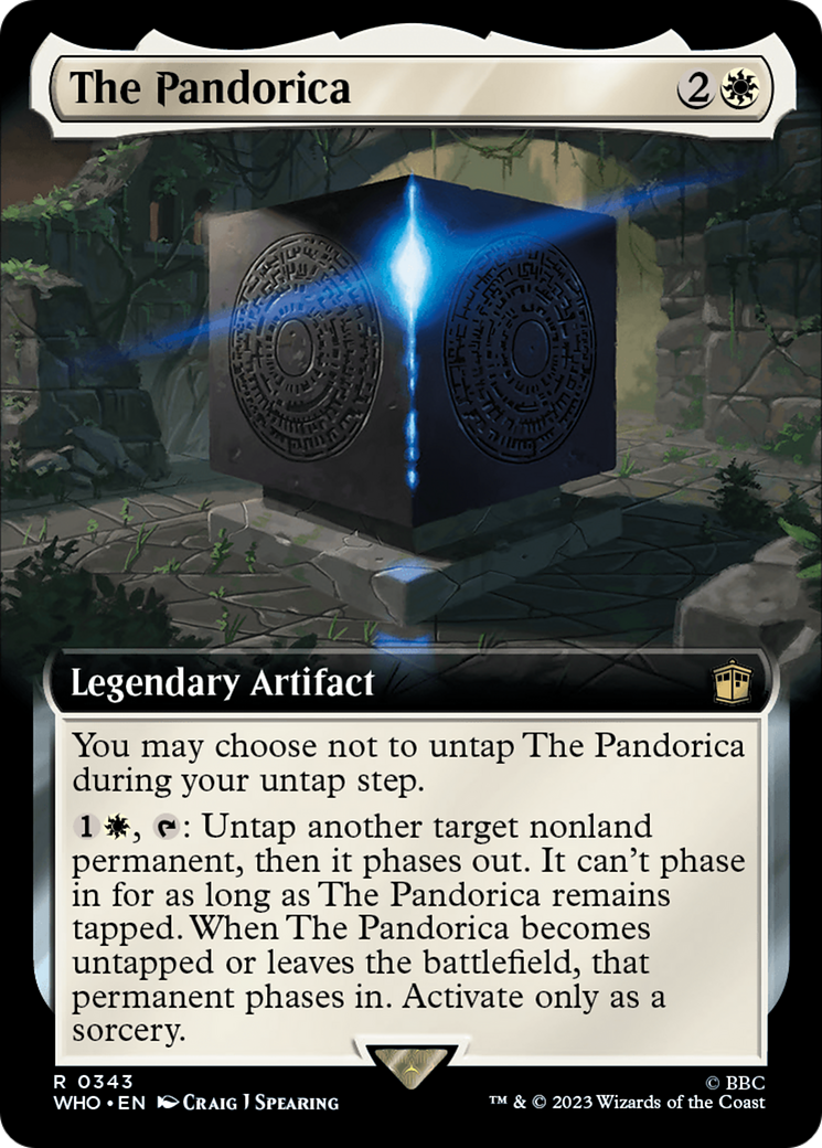 The Pandorica (Extended Art) (343) Foil - Doctor Who
