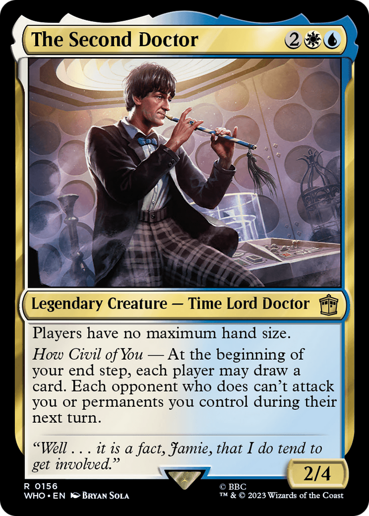 The Second Doctor (156) Foil - Doctor Who