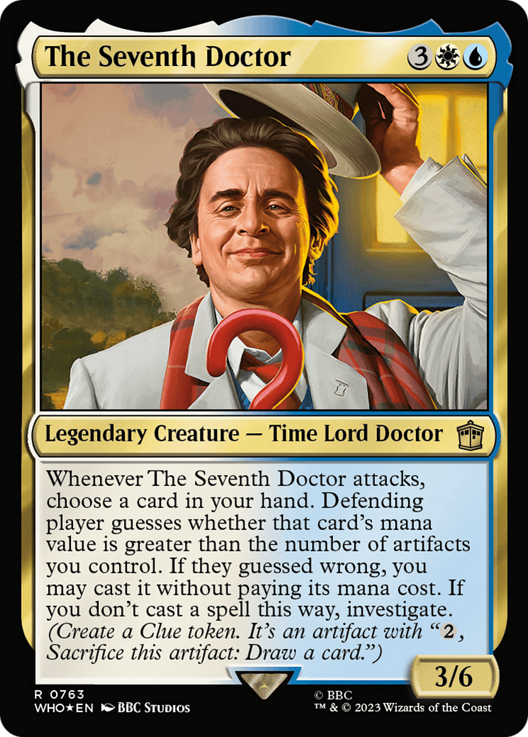 The Seventh Doctor (763) Surge Foil - Doctor Who