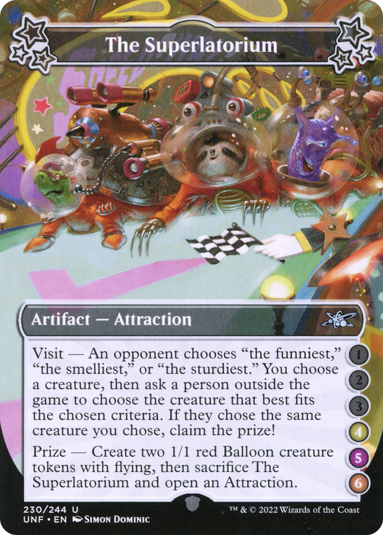 The Superlatorium (4-5-6) (230) - Unfinity Foil
