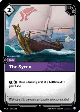 The Syren (184) Foil - Origins
