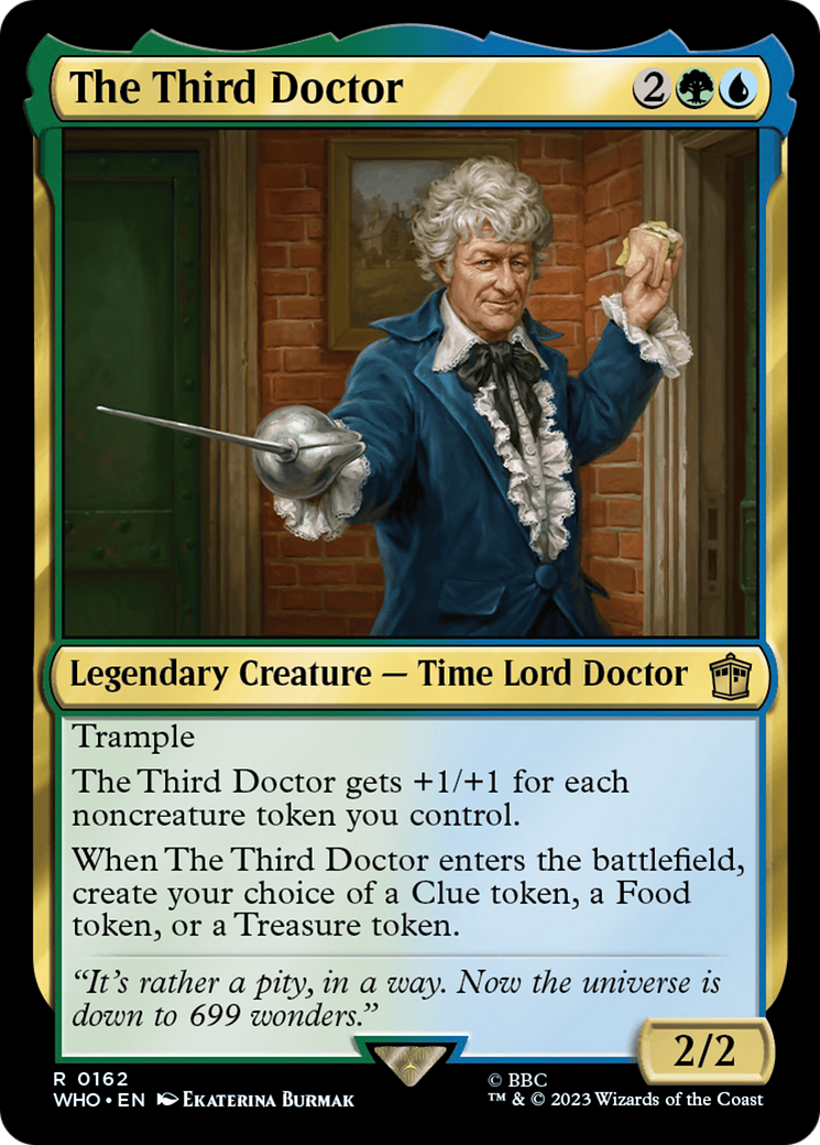 The Third Doctor (162) Foil - Doctor Who