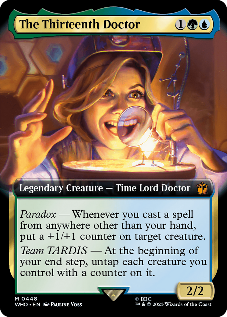 The Thirteenth Doctor (Extended Art) (448) Foil - Doctor Who