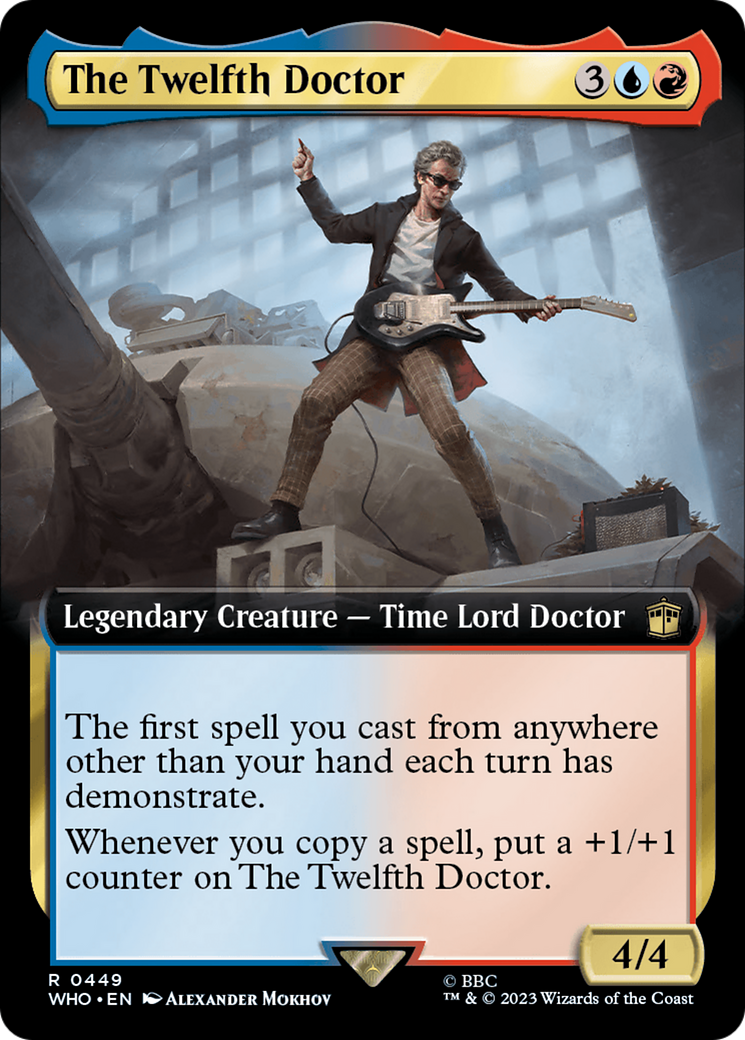 The Twelfth Doctor (Extended Art) (449) Foil - Doctor Who