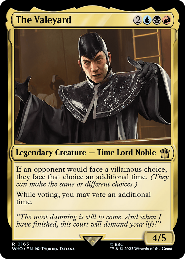 The Valeyard (165) Foil - Doctor Who