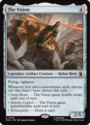 The Vision (255) Foil - Marvel Super Heroes