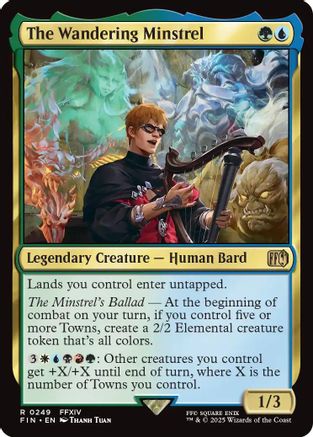 The Wandering Minstrel (249) Foil - FINAL FANTASY