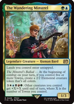 The Wandering Minstrel (249) Foil - FINAL FANTASY
