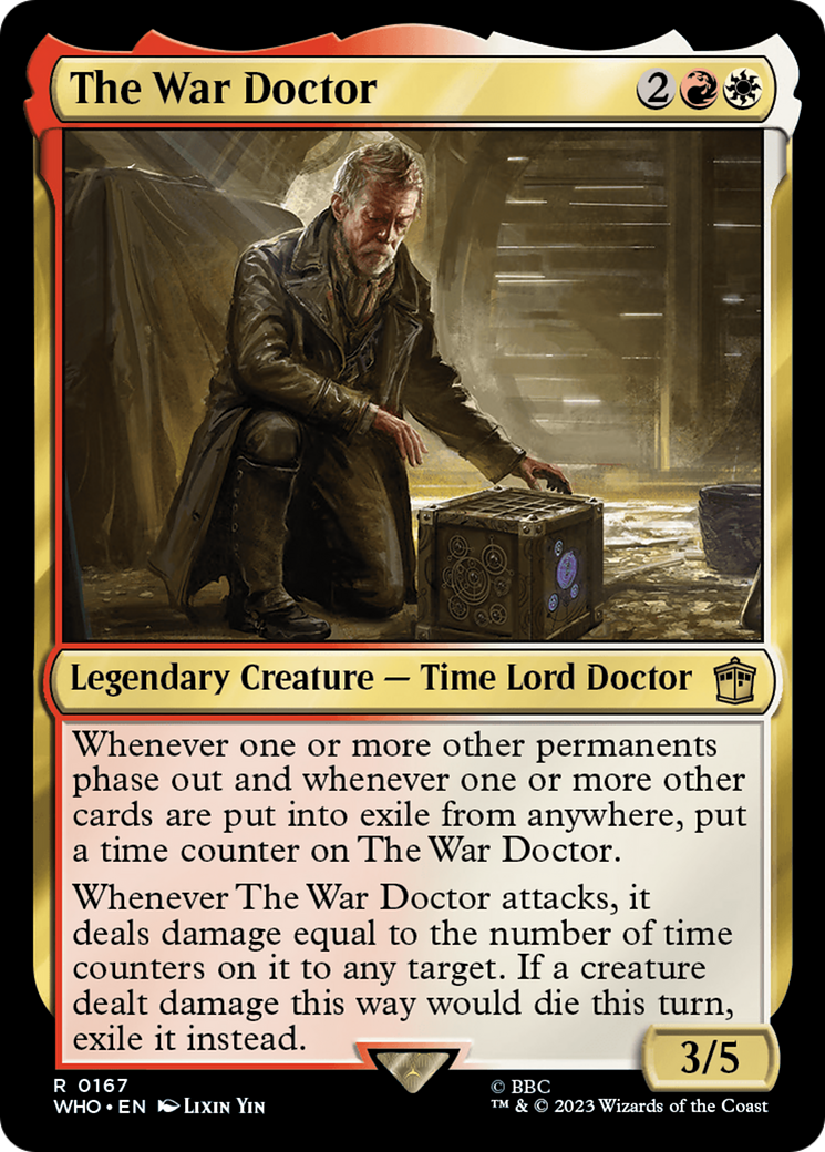 The War Doctor (167) Foil - Doctor Who