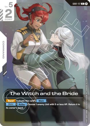 The Witch and the Bride (GD01-117) Holofoil - Edition Beta