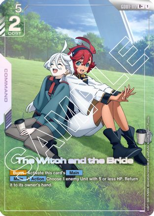 The Witch and the Bride (R+) (GD01-117) Holofoil - Newtype Rising