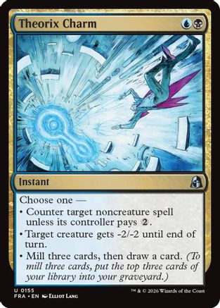 Theorix Charm (155) Foil - Reality Fracture