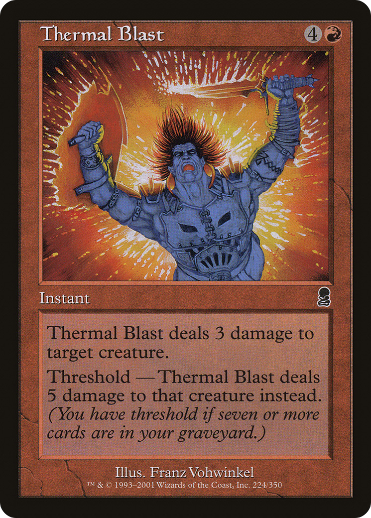 Thermal Blast (224) Foil - Odyssey