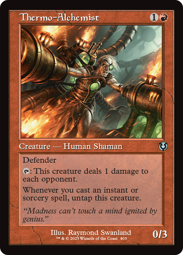Thermo-Alchemist (Retro) (403) Foil - Innistrad Remastered