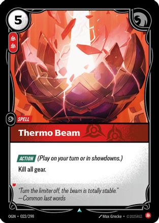 Thermo Beam (022) - Origins