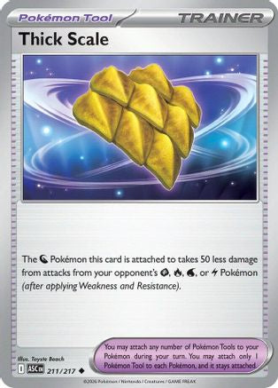 Thick Scale (211) Reverse Holofoil - Ascended Heroes