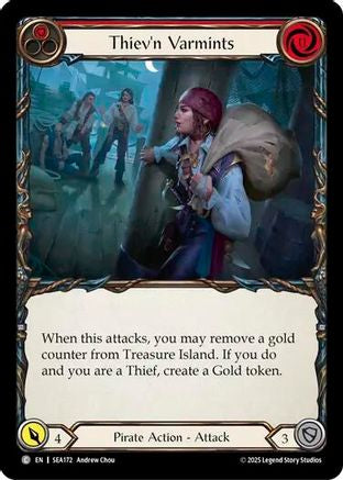 Thiev'n Varmints (SEA172) Rainbow Foil - High Seas