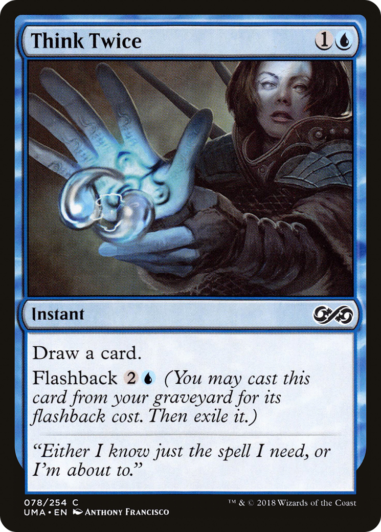 Think Twice (078) - Ultimate Masters Foil