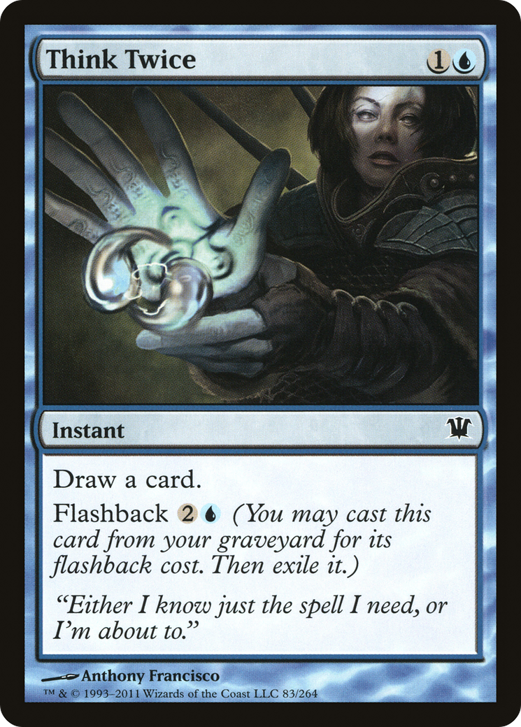 Think Twice (083) Foil - Innistrad