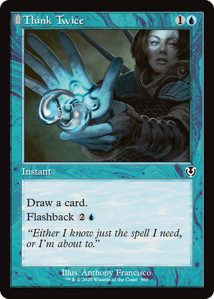 Think Twice (Retro) (369) - Innistrad Remastered