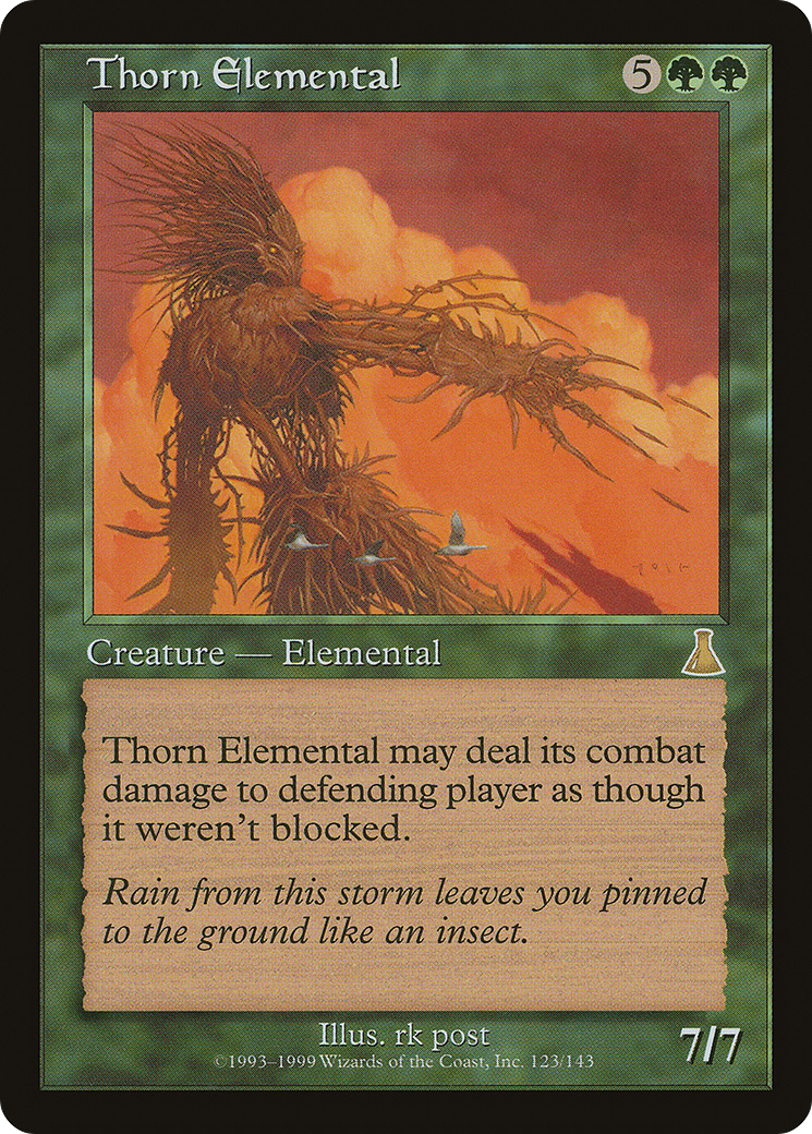 Thorn Elemental (123) Foil - Urza's Destiny