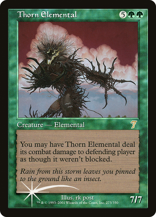 Thorn Elemental (273) Foil - Seventh Edition