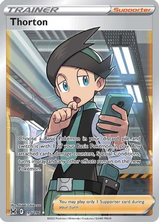 Thorton (Full Art) (195) Holofoil - Lost Origin
