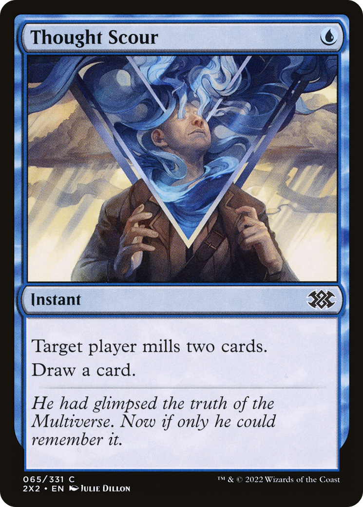 Thought Scour (065) Foil - Double Masters 2022