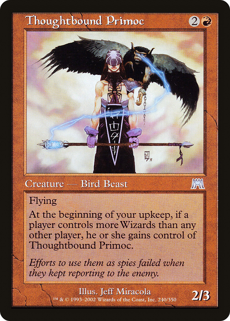 Thoughtbound Primoc (240) Foil - Onslaught