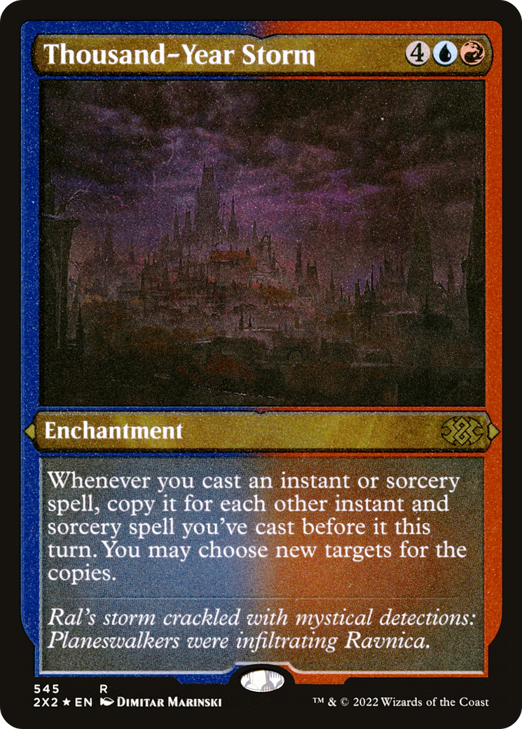 Thousand-Year Storm (545) Etched Foil - Double Masters 2022