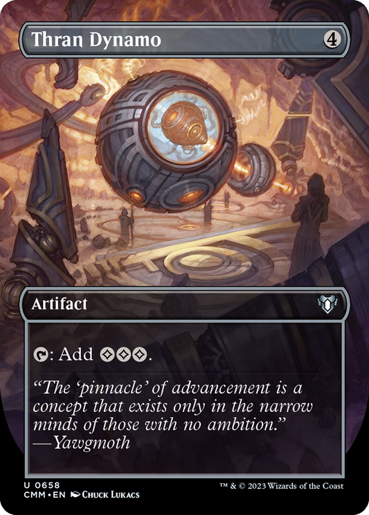 Thran Dynamo (Borderless) (658) Foil - Commander Masters