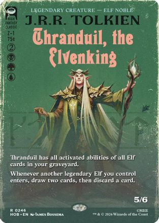Thranduil, the Elvenking (Book Cover) (246) - The Hobbit