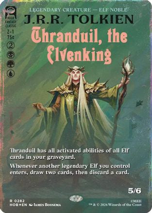 Thranduil, the Elvenking (Book Cover) (282) Surge Foil - The Hobbit