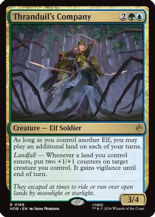 Thranduil's Company (168) Foil - The Hobbit