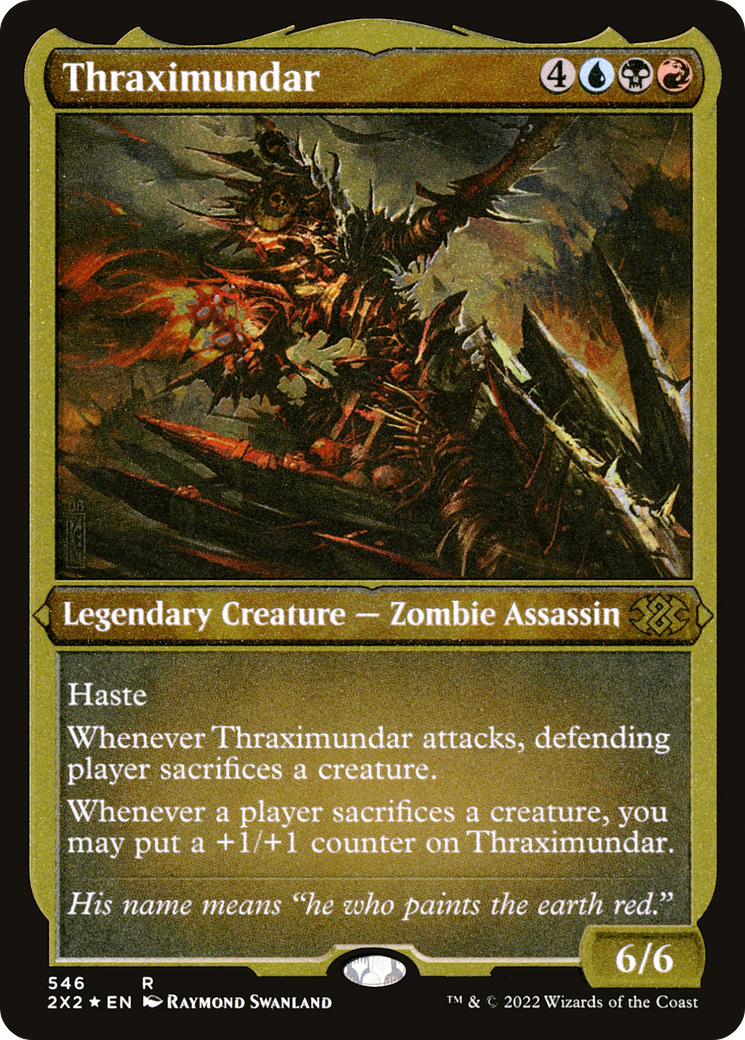 Thraximundar (546) Etched Foil - Double Masters 2022