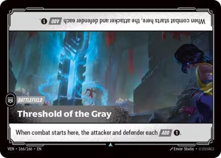 Threshold of the Gray (166) Foil - Vendetta