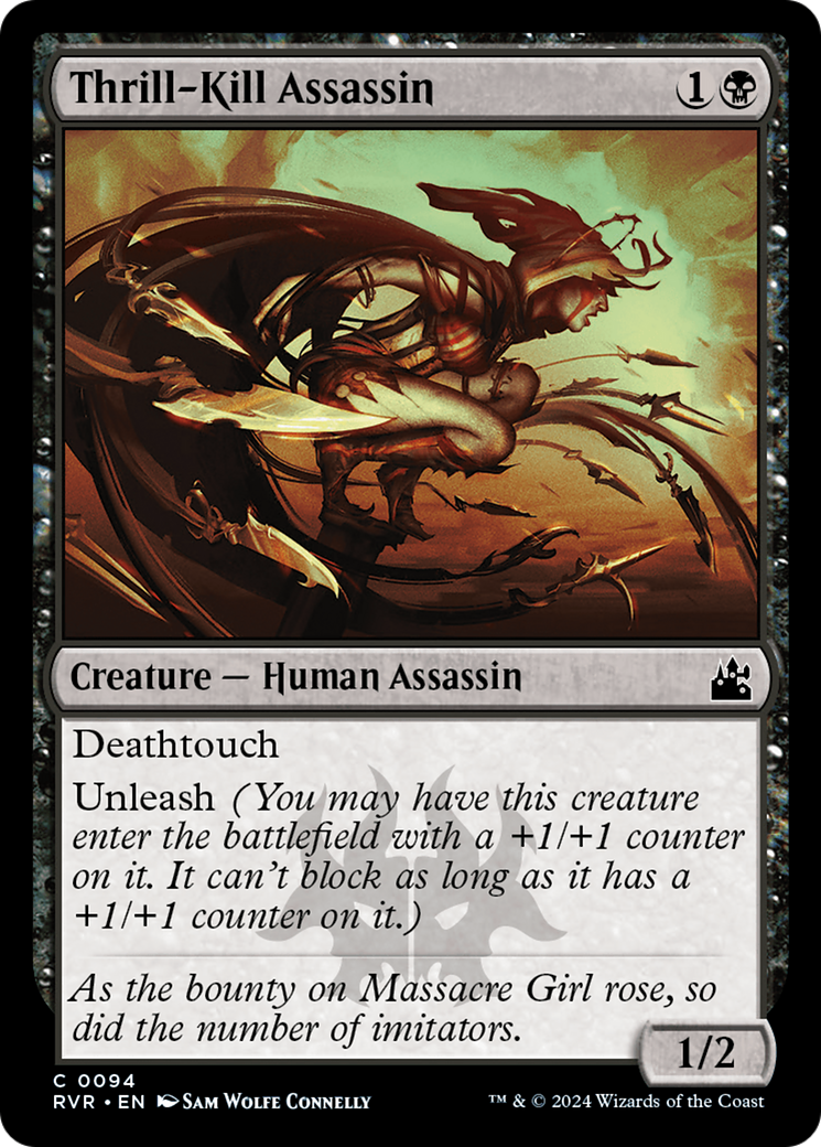 Thrill-Kill Assassin (094) Foil - Ravnica Remastered