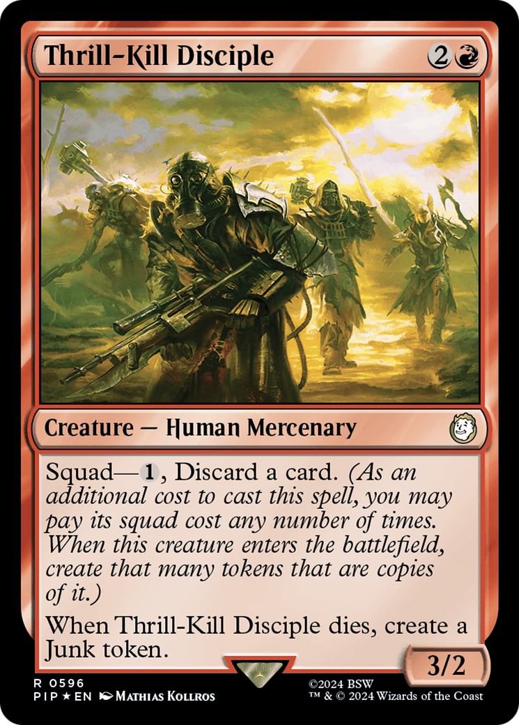 Thrill-Kill Disciple (596) Surge Foil - Fallout