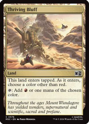 Thriving Bluff (578) Foil - Commander: Marvel Super Heroes