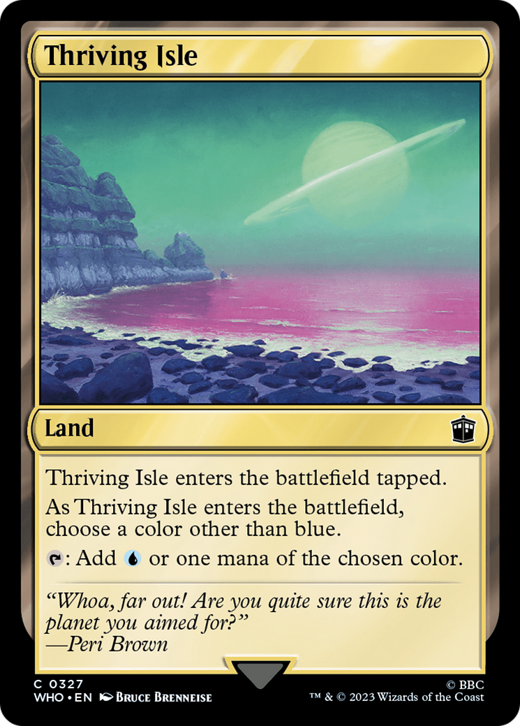 Thriving Isle (327) Foil - Doctor Who