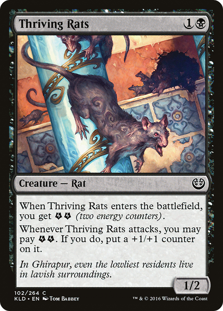 Thriving Rats (102) Foil - Kaladesh