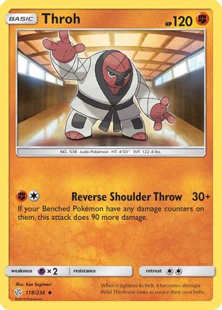 Throh (118) Reverse Holofoil - Cosmic Eclipse