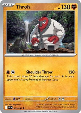 Throh (50) Reverse Holofoil - Black Bolt