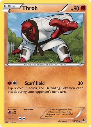 Throh (58) Reverse Holofoil - Emerging Powers