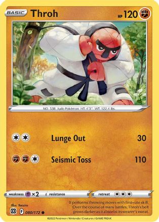 Throh (80) Reverse Holofoil - Brilliant Stars
