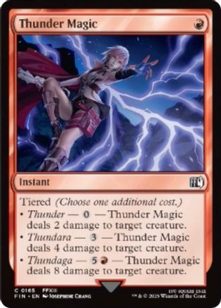 Thunder Magic (165) Foil - FINAL FANTASY