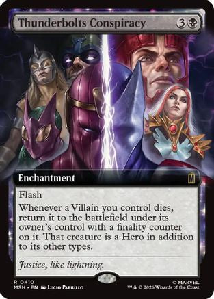 Thunderbolts Conspiracy (Extended Art) (410) - Marvel Super Heroes