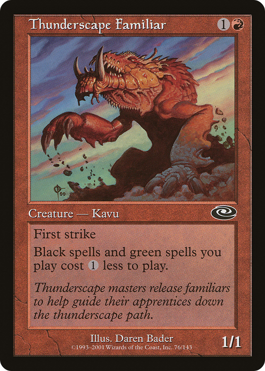 Thunderscape Familiar (076) - Planeshift