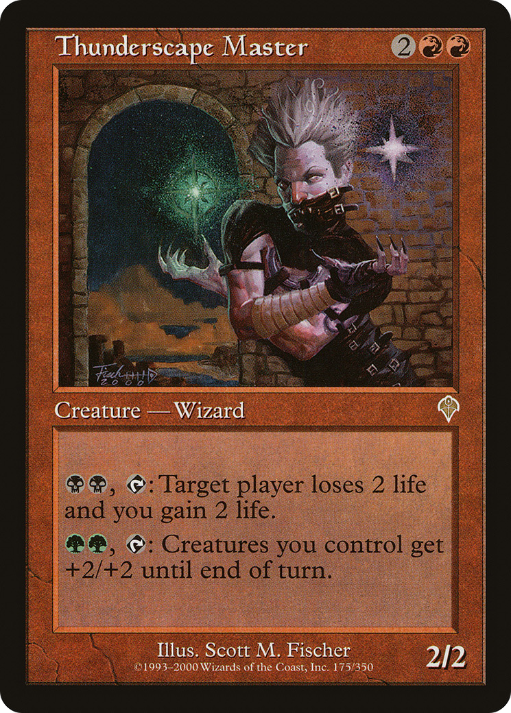 Thunderscape Master (175) Foil - Invasion